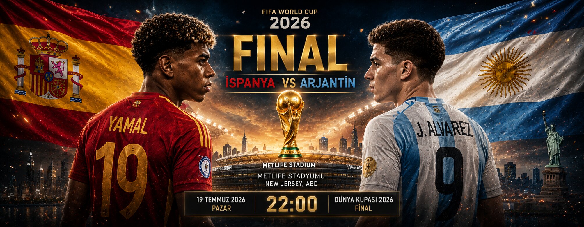 İspanya ve Arjantin Finalde Buluşuyor